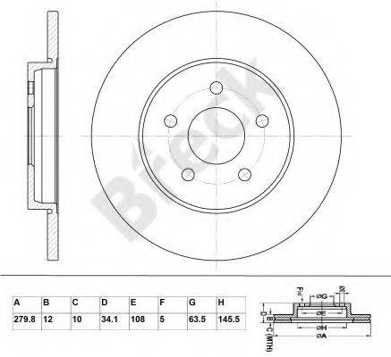 BRECK BR 025 SA100