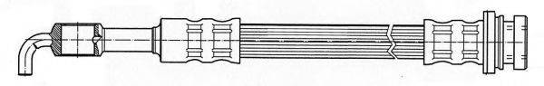 KAWE 512044 Гальмівний шланг