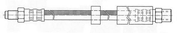 KAWE 511711 Гальмівний шланг