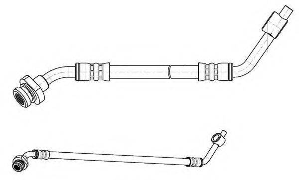 KAWE 512774 Гальмівний шланг