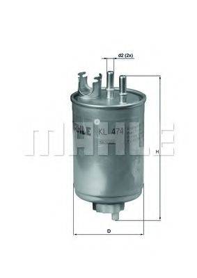 MAHLE ORIGINAL KL 474