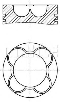 BMW 11 25 7 792 745 Поршень