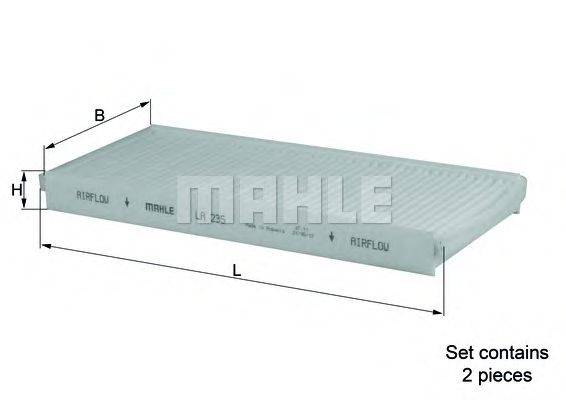 MAHLE ORIGINAL LA 235/S