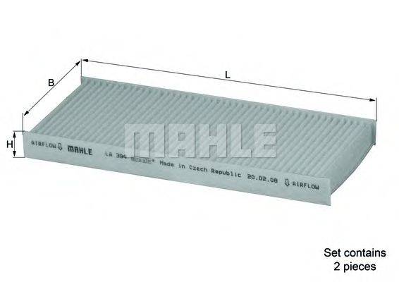 MAHLE ORIGINAL LA 394/S