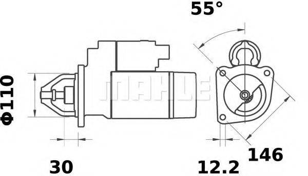 MAHLE ORIGINAL MS 448