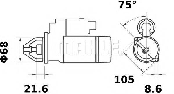 MAHLE ORIGINAL MS 427