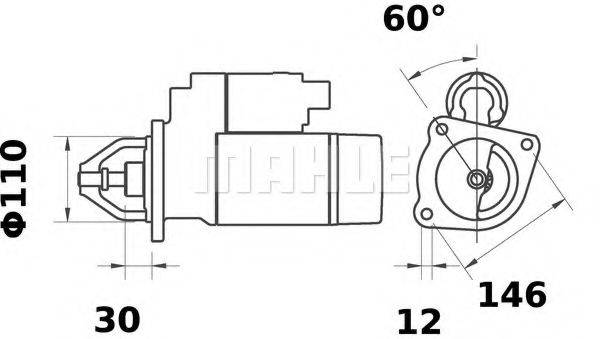 MAHLE ORIGINAL MS 389