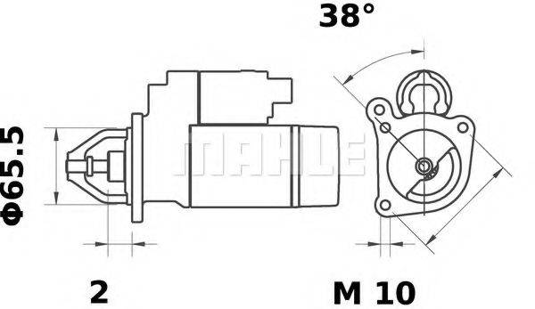 MAHLE ORIGINAL MS 324