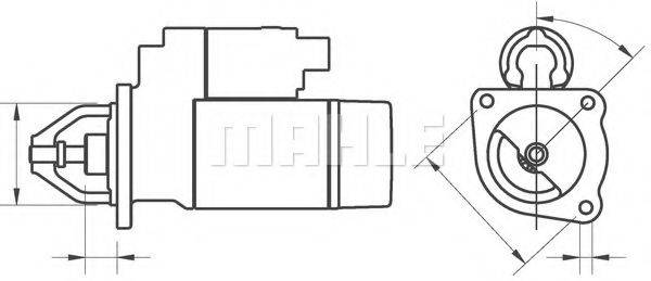 NEW HOLLAND 84017265 Стартер