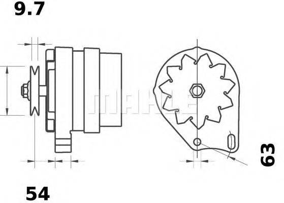 MAHLE ORIGINAL MG 608