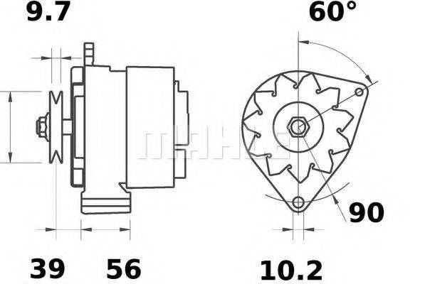 MAHLE ORIGINAL MG 370