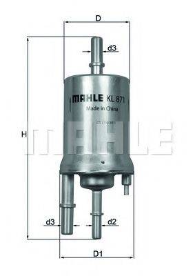 MAHLE ORIGINAL KL 871