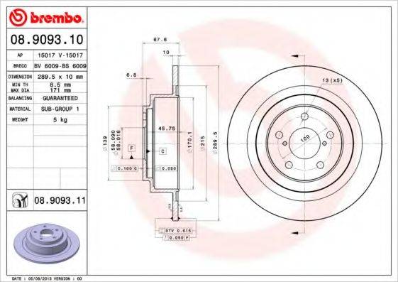 BRECO BS 6009