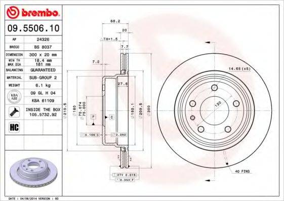 BRECO BS 8037