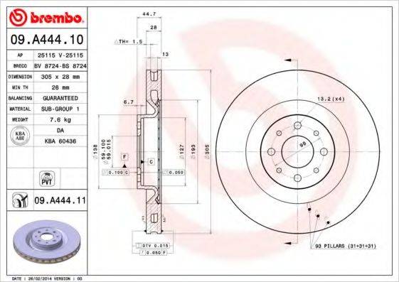 BRECO BS 8724