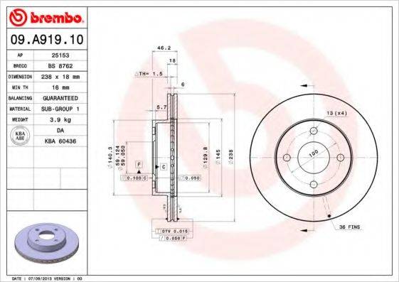 BRECO BS 8762