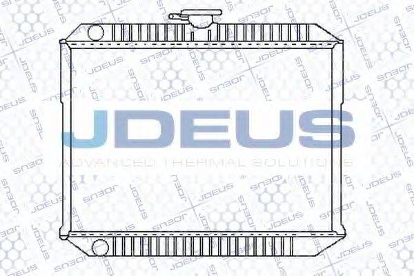 JDEUS 019B11 Радіатор, охолодження двигуна