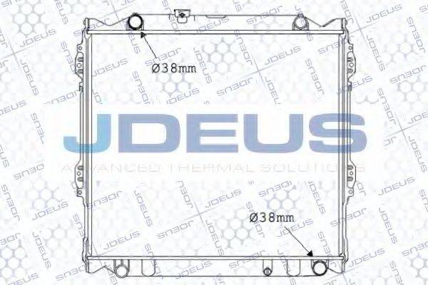 JDEUS 028M44 Радіатор, охолодження двигуна