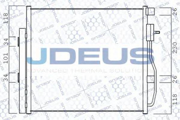 JDEUS 756M15 Конденсатор, кондиціонер