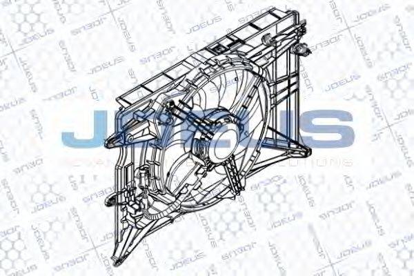 FIAT 51966714 Вентилятор, охолодження двигуна