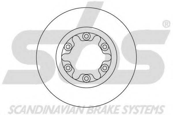 SBS 1815203256 гальмівний диск