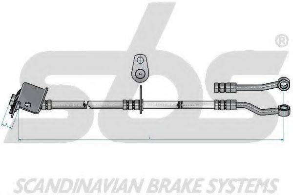 SBS 1330853480 Гальмівний шланг