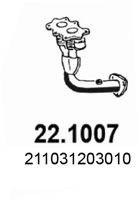 ASSO 221007 Труба вихлопного газу