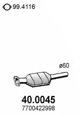 ASSO 400045 Каталізатор
