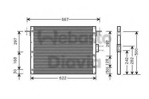 WEBASTO 82D0225369A Конденсатор, кондиціонер