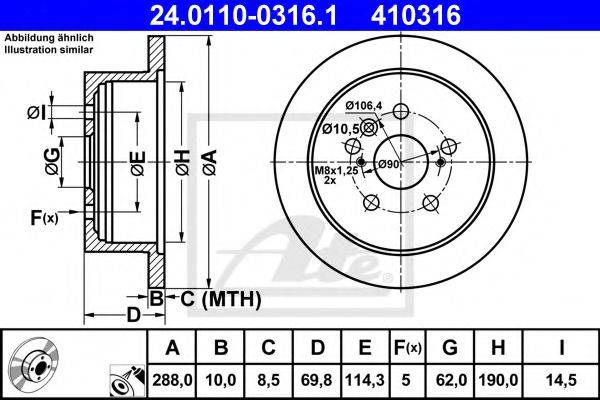 ATE 24.0110-0316.1