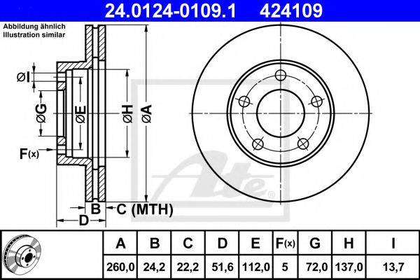 DELPHI BG2331 гальмівний диск