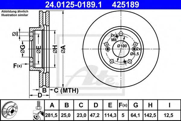 HONDA 45251-SJH-E10 гальмівний диск