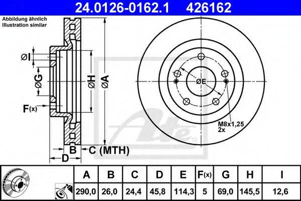 QUINTON HAZELL BDC5723 гальмівний диск