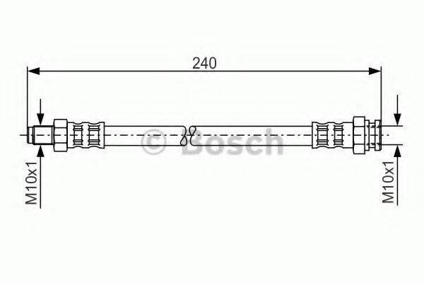 BREMBO T54036 Гальмівний шланг