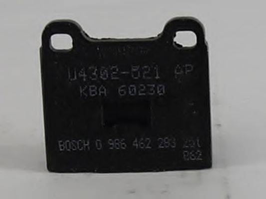 HP (ZEBRA) 2191 Комплект гальмівних колодок, дискове гальмо