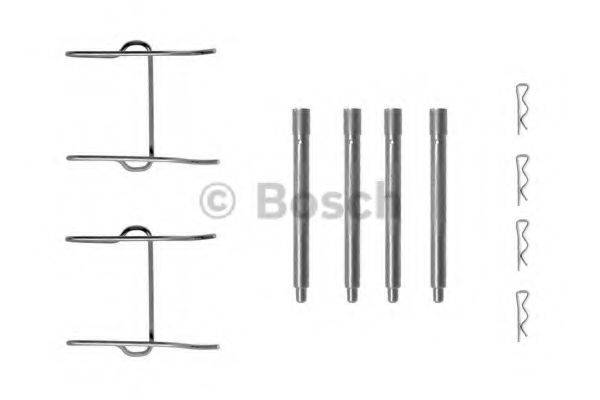 BOSCH 1987474223 Комплектуючі, колодки дискового гальма