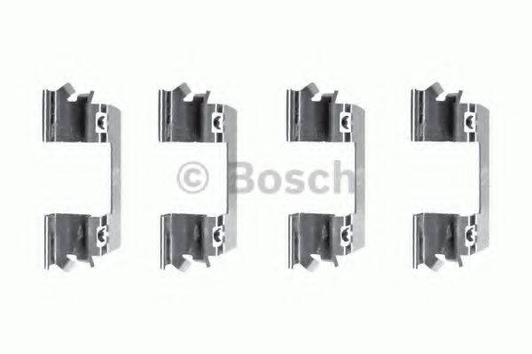 BOSCH 1987474376 Комплектуючі, колодки дискового гальма