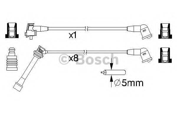 LEXUS 90919 22379 Комплект дротів запалювання