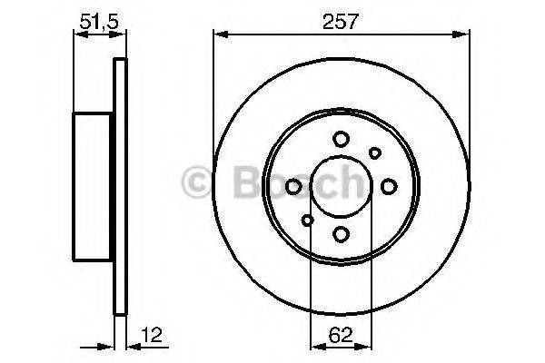 MAGNETI MARELLI 360406020600 гальмівний диск