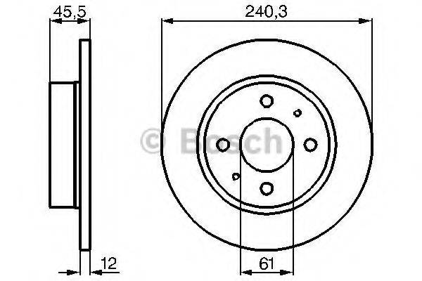 MAGNETI MARELLI 431602041510 гальмівний диск