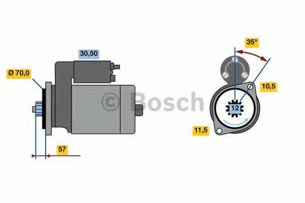 BOSCH 2354 Стартер