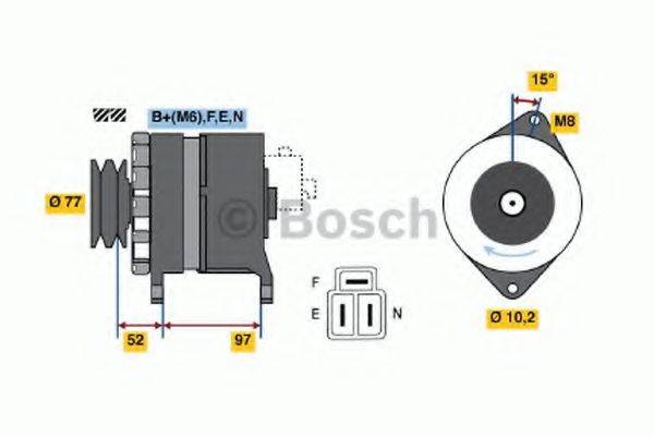 BOSCH 4301 Генератор