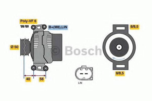 BOSCH 4845 Генератор