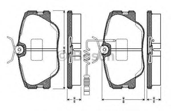 BOSCH 0 986 TB2 099