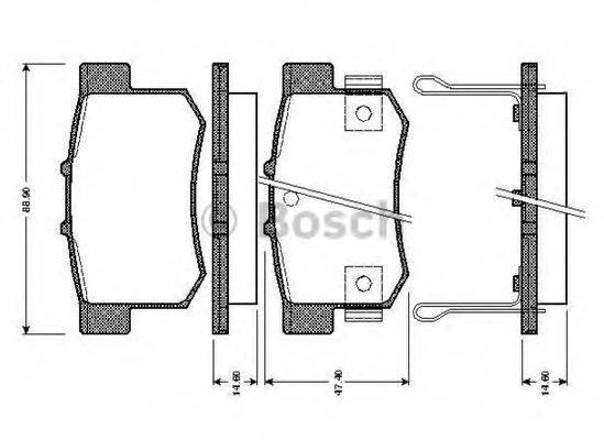 BOSCH 0 986 TB2 179