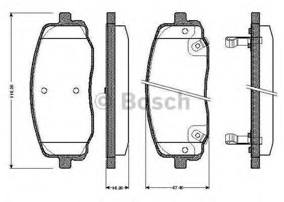 BOSCH 0 986 TB2 891