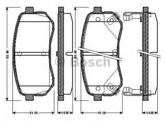 BOSCH 0 986 TB2 893