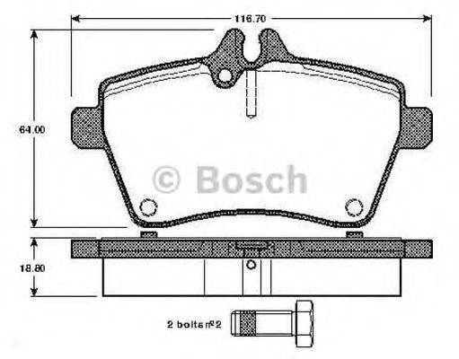 BOSCH 0 986 TB2 898