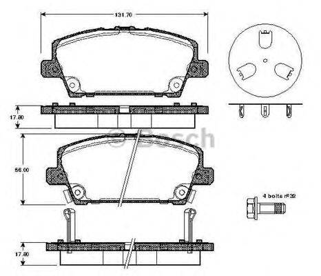 BOSCH 0 986 TB2 934