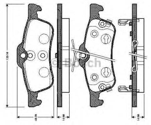 BOSCH 0 986 TB3 073